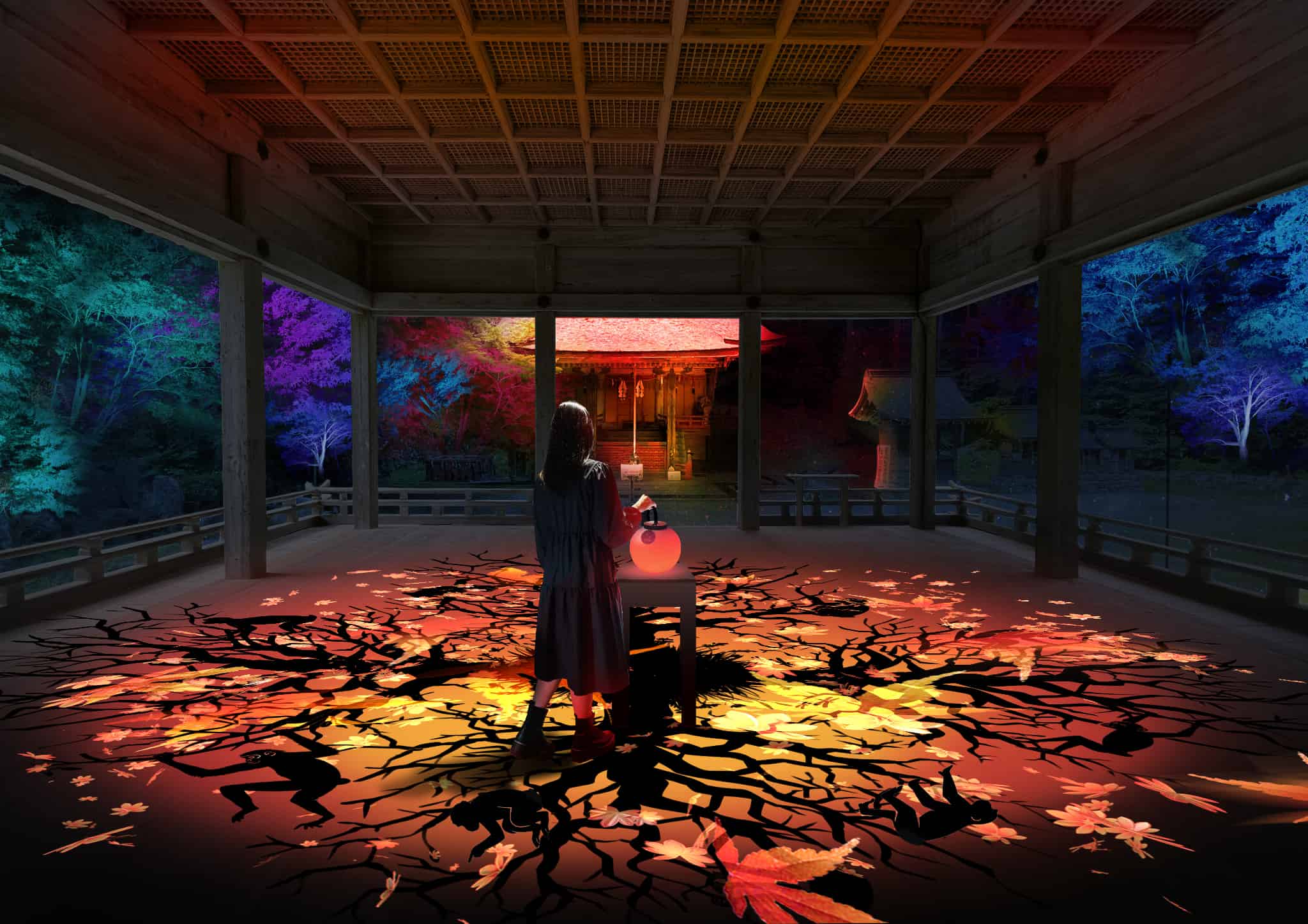 比叡山延暦寺・坂本 | 日吉大社 秋夜の雅楽と光の調べ | NAKED